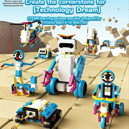 Scratch Programming Robot Building Kit with Remote Control