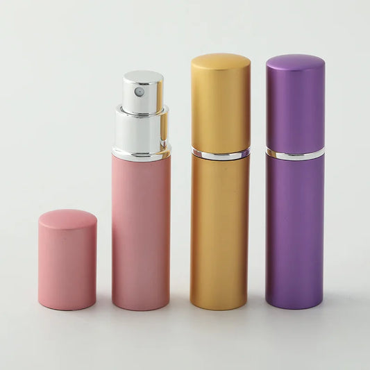 Aluminium Travel Perfume Spray Bottle Refillable Atomizer