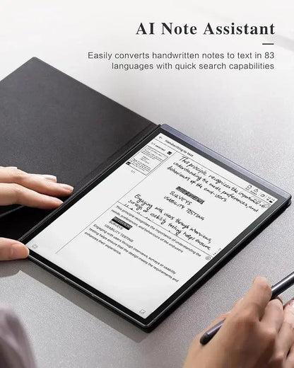 8.2" E Ink Smart Notebook with Black Case