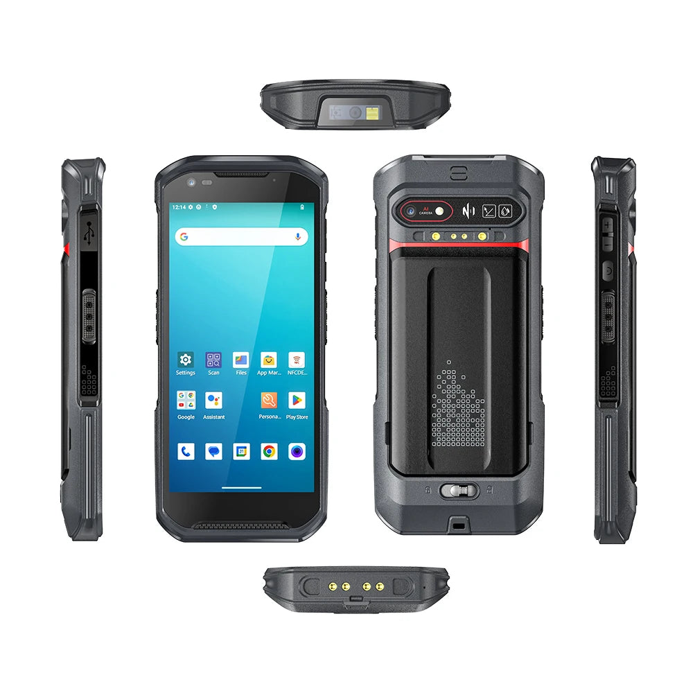 Android 13 Rugged PDA Data Collector with 4G & NFC