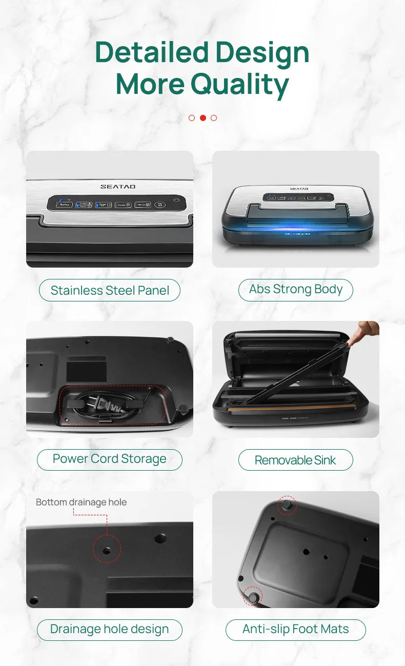 Multifunction Vacuum Packing Machine for Household Use