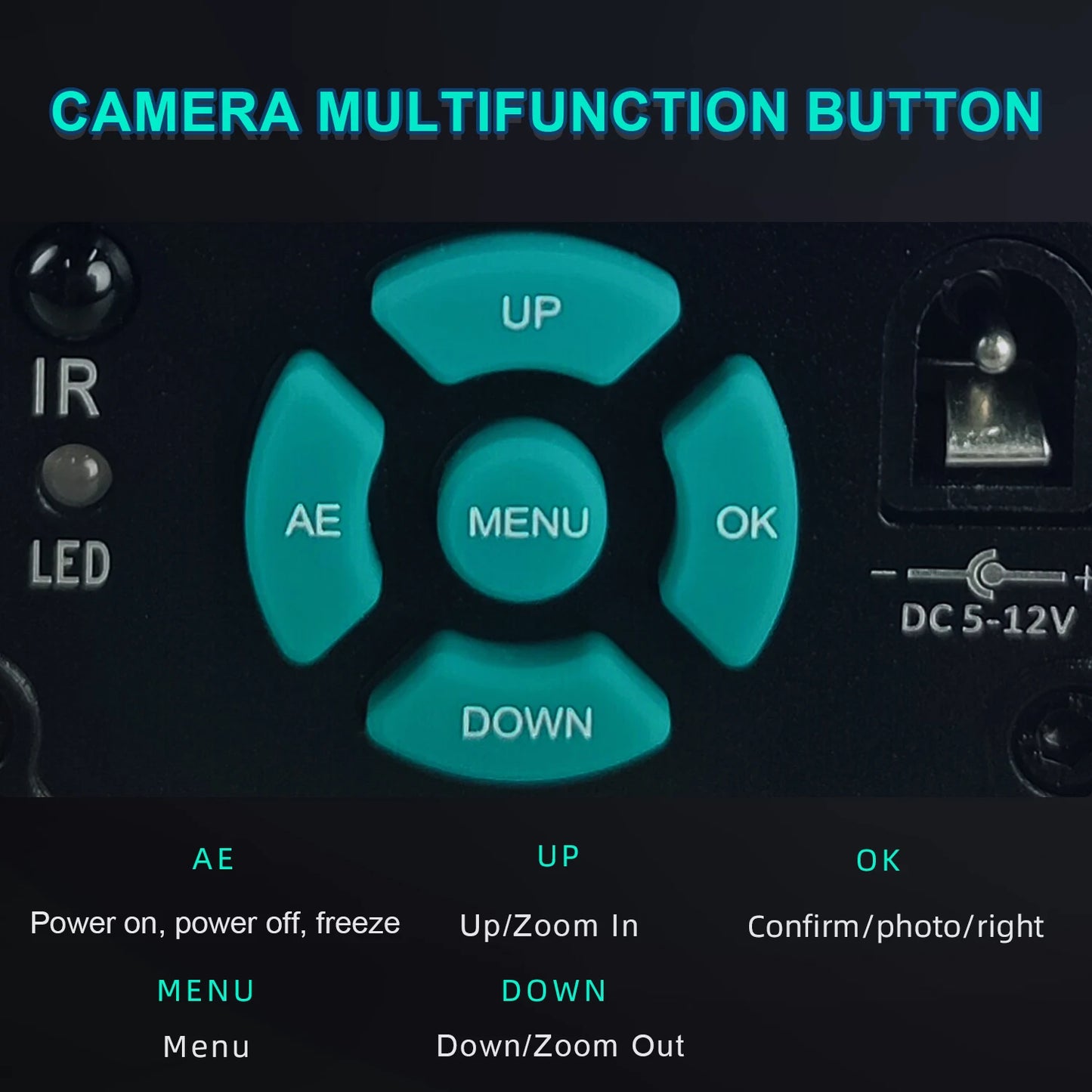 4K HD Microscope Camera HDMI USB Industrial Camera