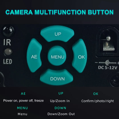 4K HD Microscope Camera HDMI USB Industrial Camera