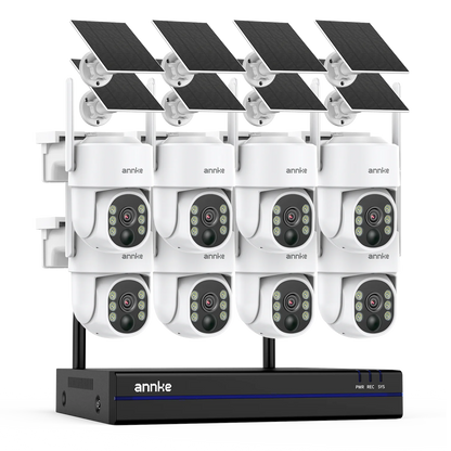 16CH 8-Camera Security NVR Kit 4TB Hard Drive
