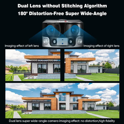 4K Smart WiFi Camera 128GB Outdoor PIR Detection