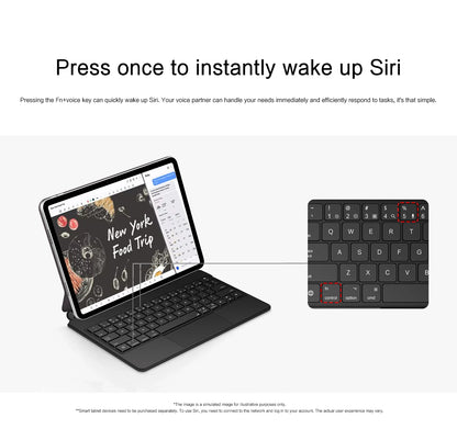 iPad Air 11 Inch M4 Smart Keyboard Case Multi-Touch