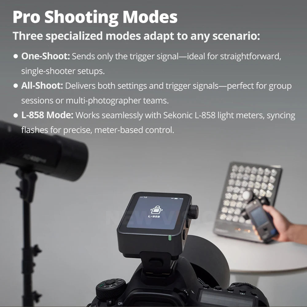 Fujifilm Wireless TTL HSS Flash Trigger with OLED Display