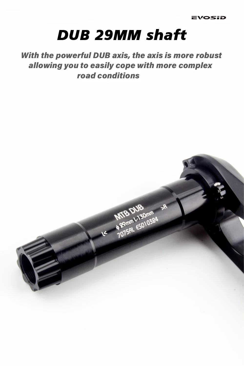 175mm Rainbow MTB Bike Crank Ultralight DUB Axis