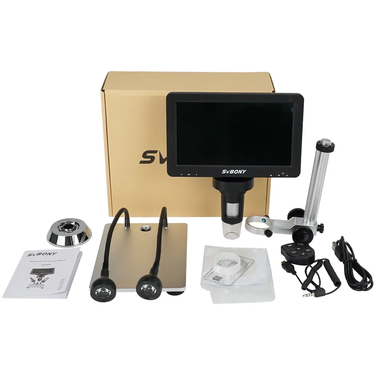 7 Inch Digital Microscope 1080p LCD Screen for Soldering