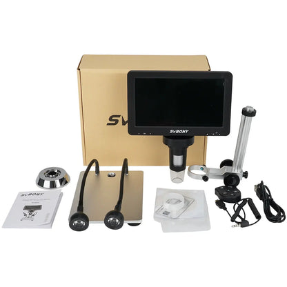7 Inch Digital Microscope 1080p LCD Screen for Soldering