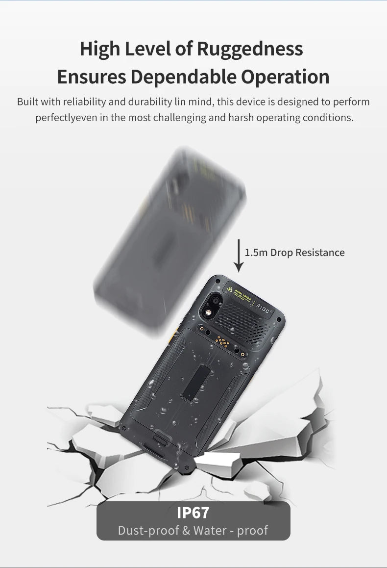 Android Handheld PDA with Extra Accessories and NFC