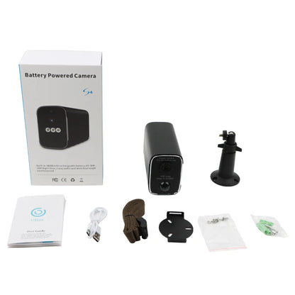 4MP 4G SIM Security Camera Spotlight 32GB
