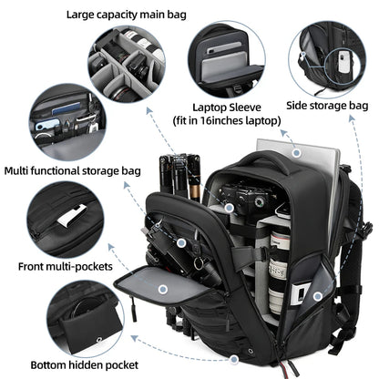 Professional Camera Backpack with Tripod & Drone Storage