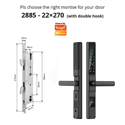 Smart WiFi Fingerprint Door Lock with Keyless Entry