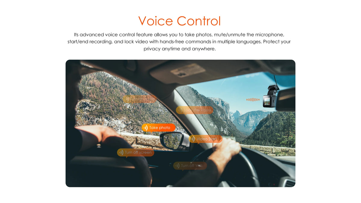 Mini 1080P Dashcam with CPL Lens and WiFi