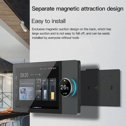 Q10 Smart Home Centre Panel with Knob and ZigBee Gateway