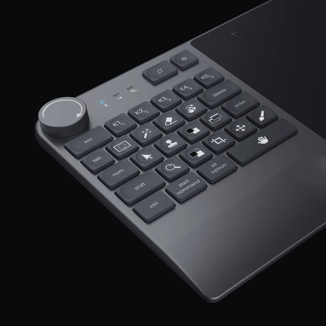 Portable Graphic Tablet with Keydial and 5 Express Keys
