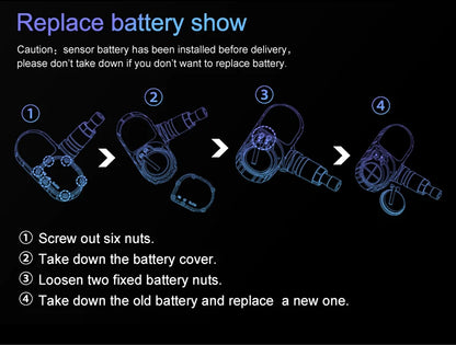 Gold Solar Wireless TPMS with 6 External Sensors