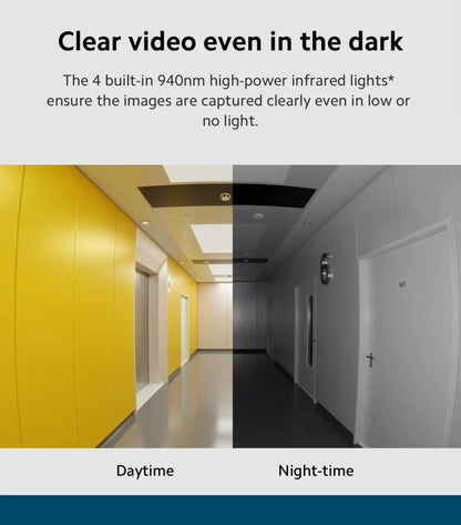 2K Smart Video Doorbell with Night Vision and AI Alerts
