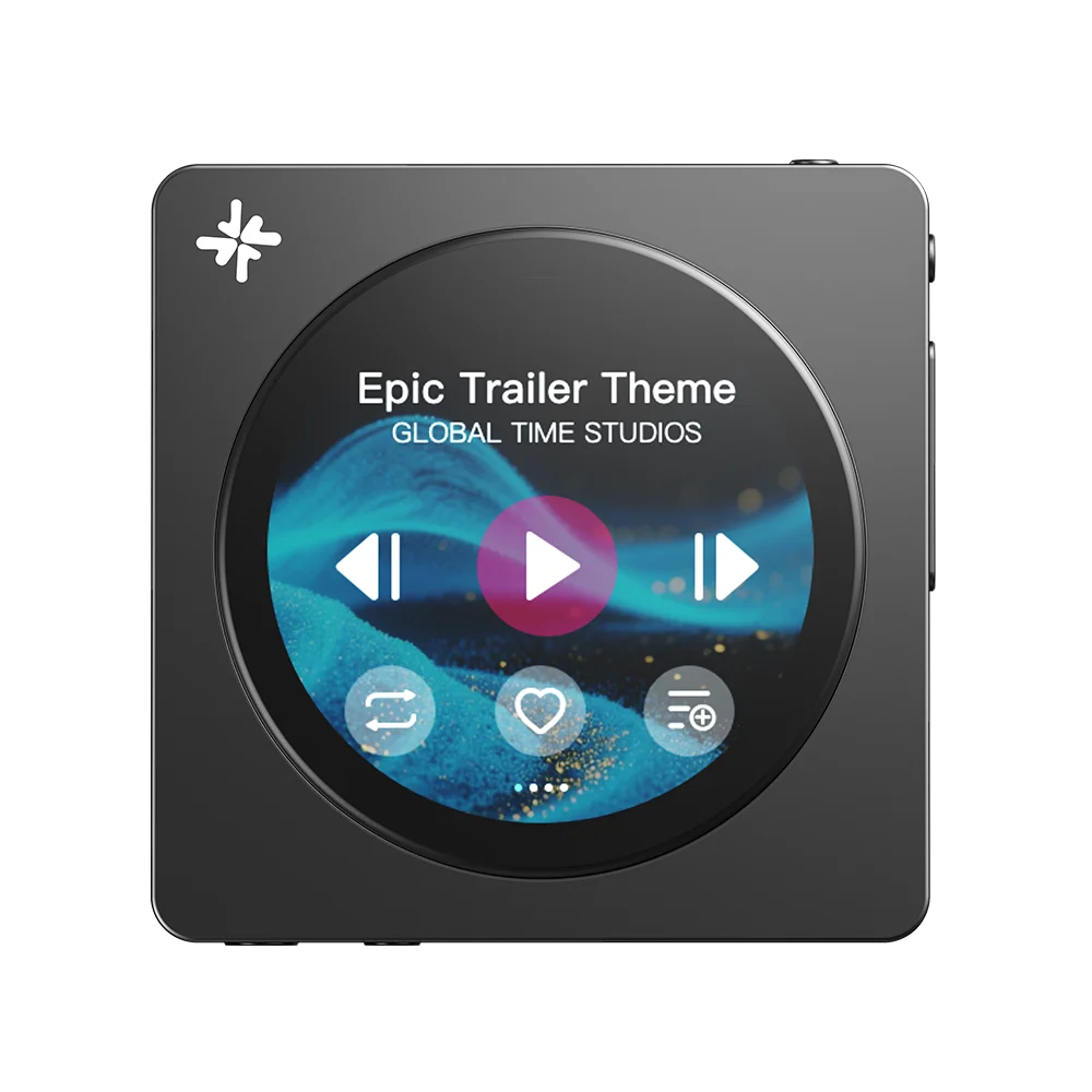 Portable HiFi Audio Player with Touchscreen and Dual DAC