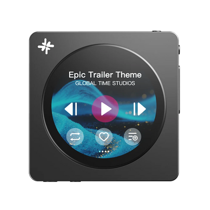 Portable HiFi Audio Player with Touchscreen and Dual DAC