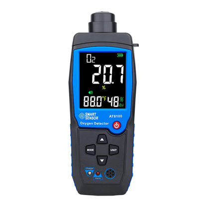 Smart Digital O2 Meter with Sound and Light Alarm System