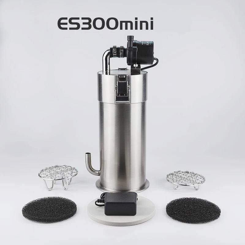 Mini Aquarium Filter Barrel with Durable Water Pump