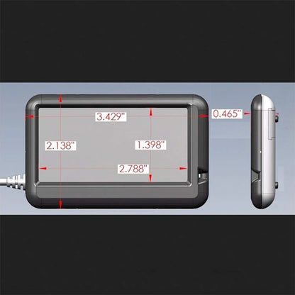 Portable OBD2 Car Scanner with Digital Gauge Display