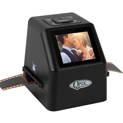 Black Digital Film Slide Scanner 35mm Negatives LCD 16GB