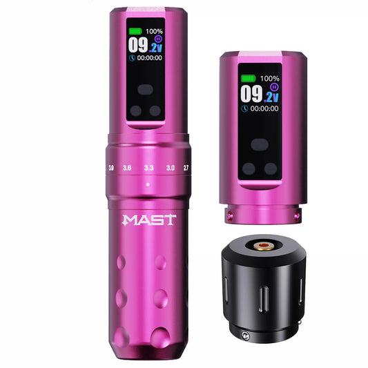 Rechargeable Wireless Tattoo Pen Kit 7 Adjustable Strokes