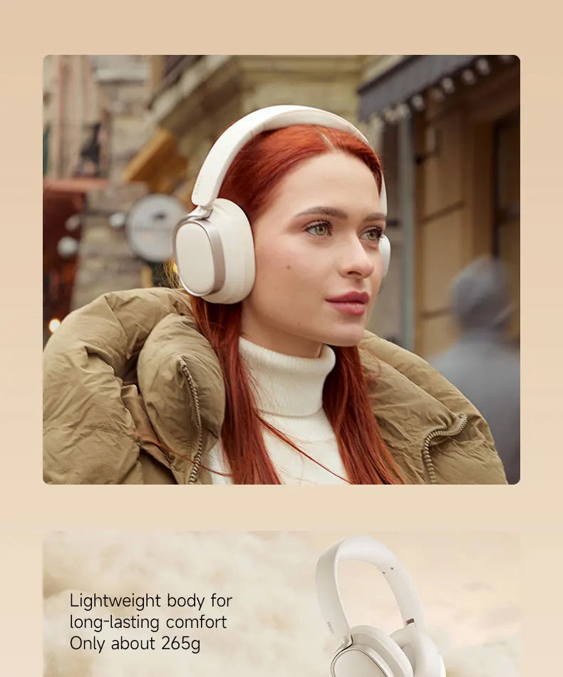 Edifier ES850NB Wireless Over Ear ANC Headphones 92 Hour Battery Black