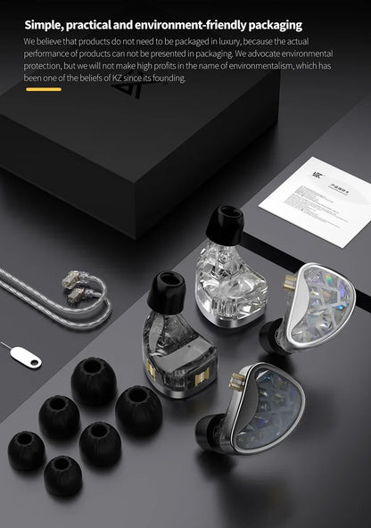 Tunable 12 Balanced Armature Earphones with Mic