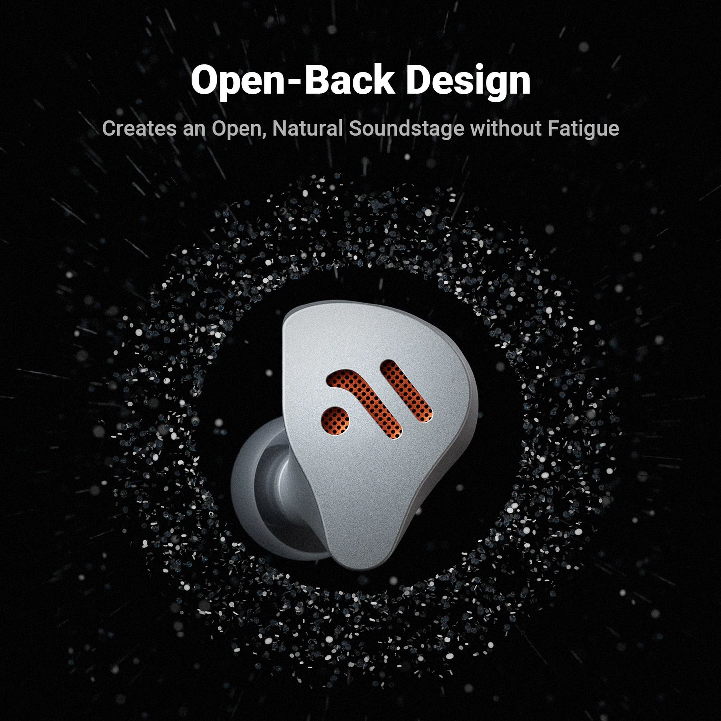 Open-Back HiFi IEM Wired Earphones Dynamic Driver