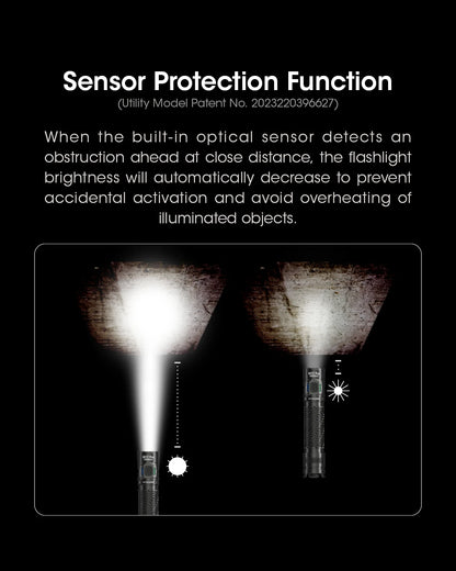 High Powered 3,300 Lumen MH12 Pro NPP30 Torch