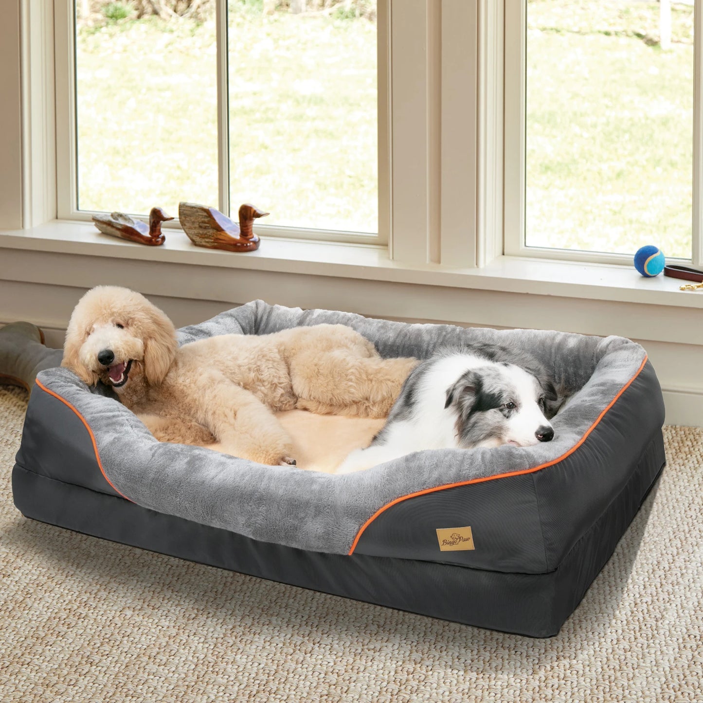 3XL Soft Fleece Dog Bed Removable Washable Cover