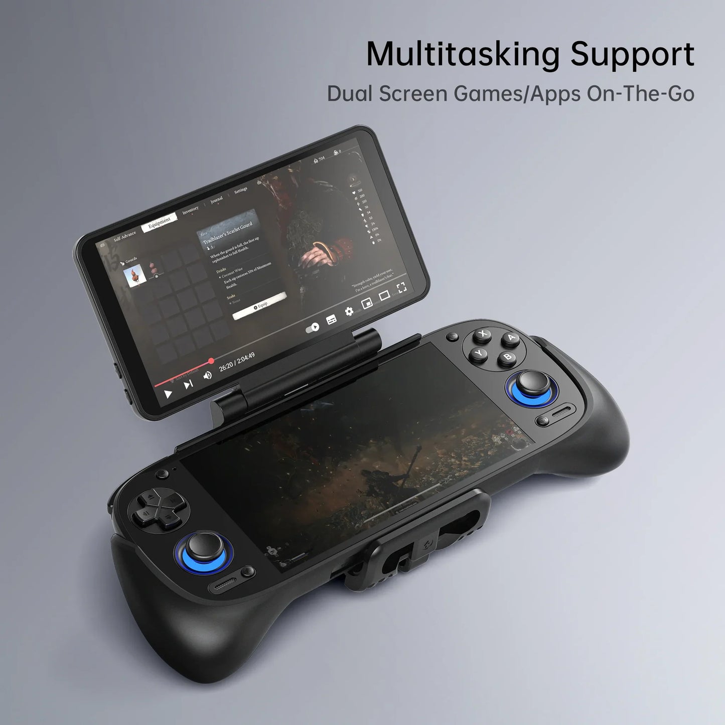 Portable Dual Screen OLED Expansion Display with USB-C