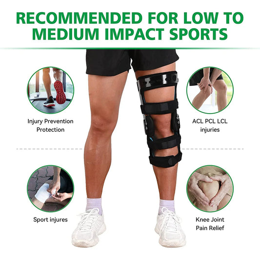 Orthopedic Left Knee Brace L for Ligament and Meniscus