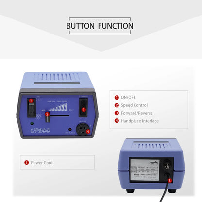 Portable Electric Nail Drill for Manicure and Pedicure