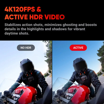 8K Action Camera Bundle 512GB with Advanced Stabilization