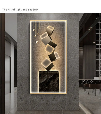 100cm Modern LED Wall Lamp Warm Light for Lounge or Entry