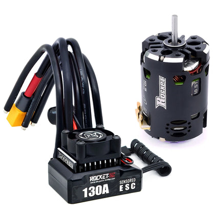 Brushless Sensored RC Motor ESC Combo 130A 17.5T