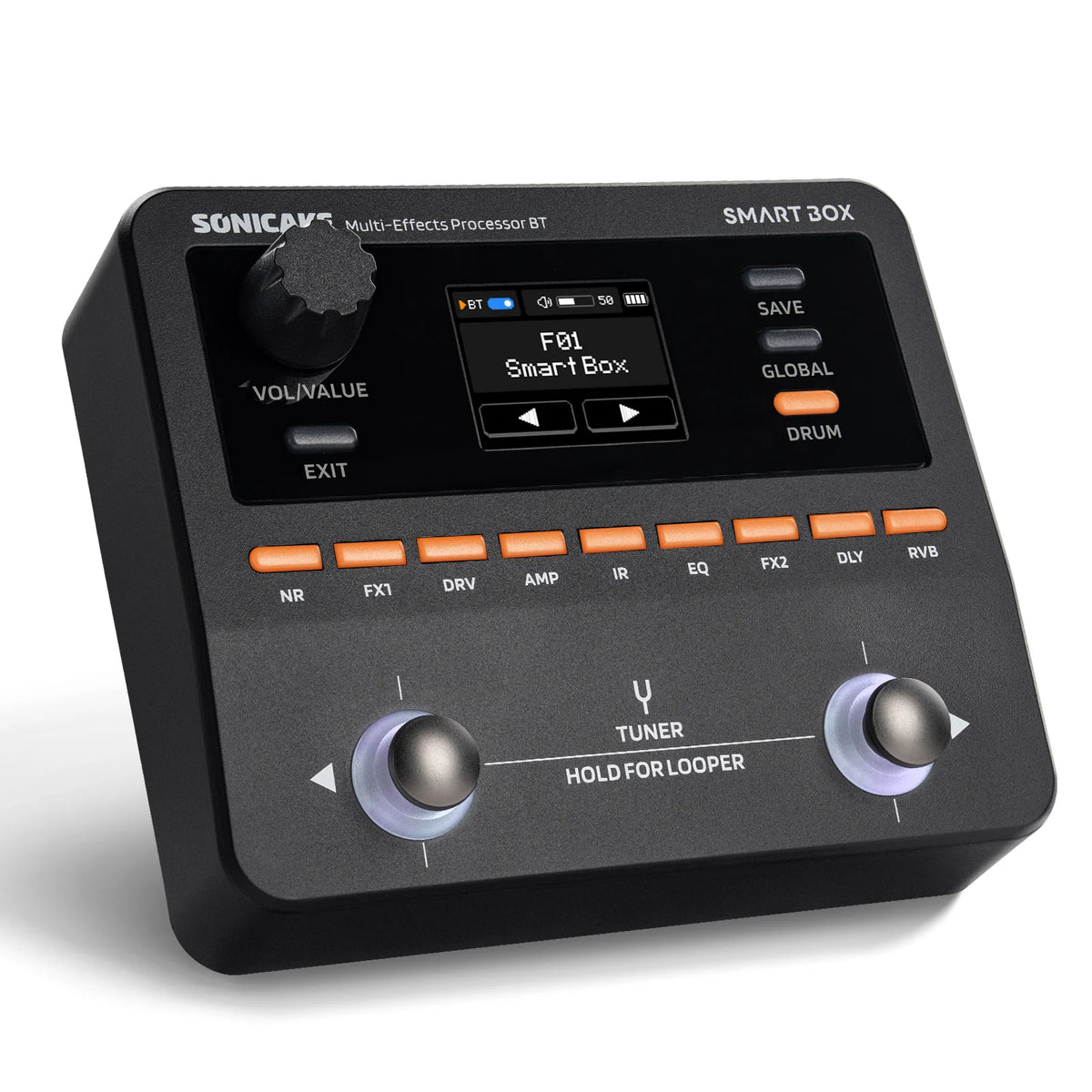 Smart Guitar Multi Effects Processor with Looper IR
