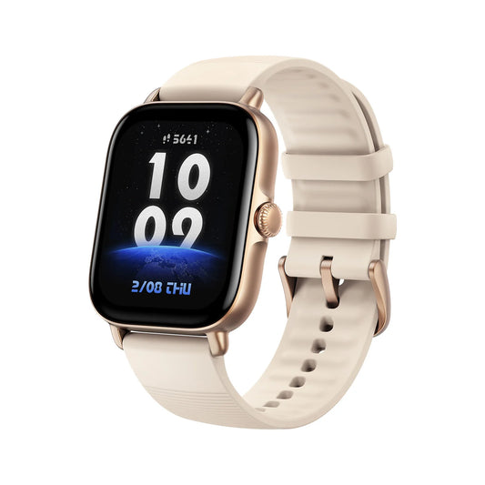 Amazfit GTS 4 Mini Ivory White Smartwatch with Alexa