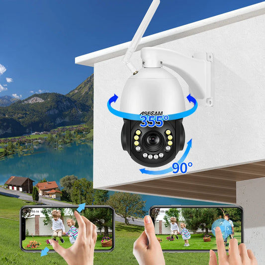 Outdoor 8MP POE PTZ Camera 30X Optical Zoom