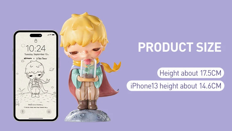 Mini Little Prince Collectible Vinyl Figurine for Display