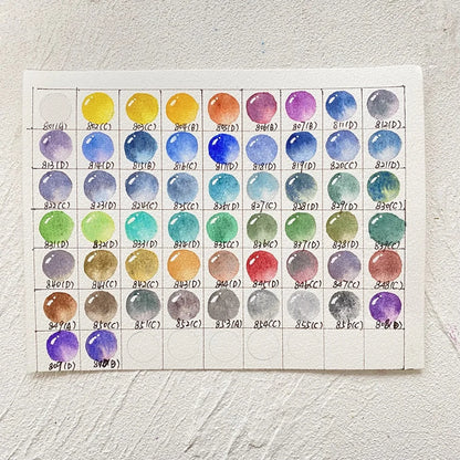 56 Colour Professional Watercolour Paint Set Artist Student
