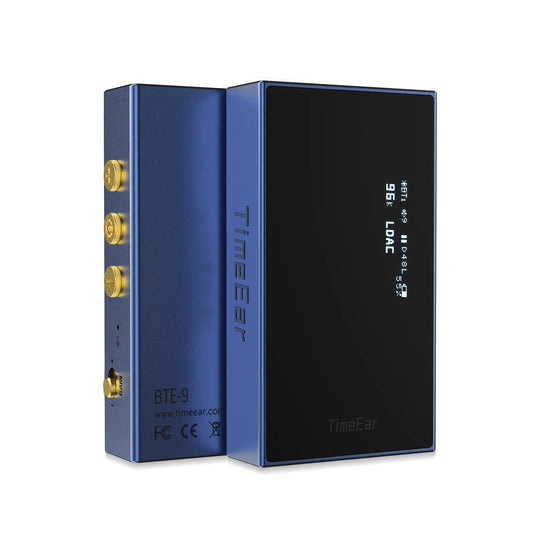 Blue HiFi Bluetooth Headphone Amp in Aluminium