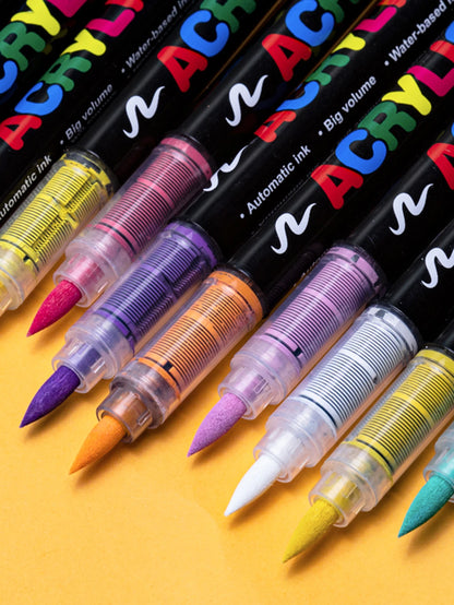 Professional 168 Colour Marker Set Soft Tip Acrylic Pens