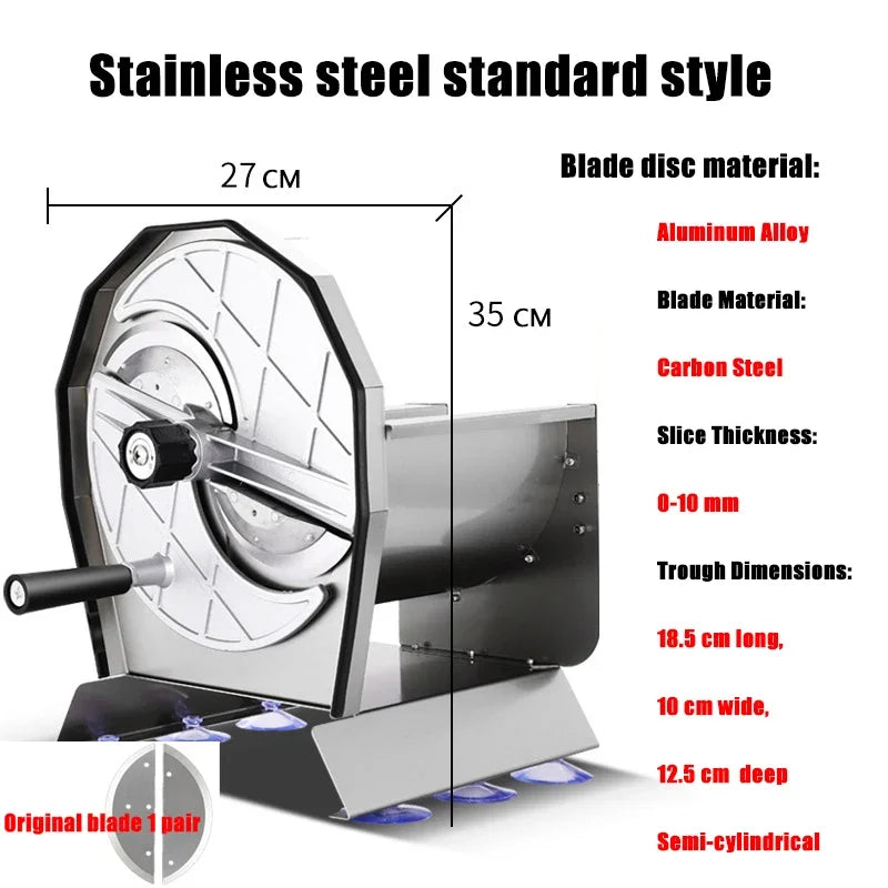 Manual Fruit & Vegetable Slicer with Extra Knife