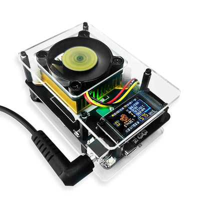 Bitaxe Ultra 500GH/s ASIC Solo Crypto Miner with Full Colour Display